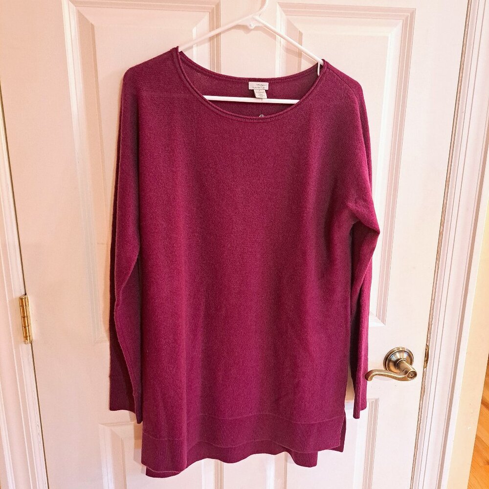 Halogen Cashmere Wool Blend Sweater NWT Size Large